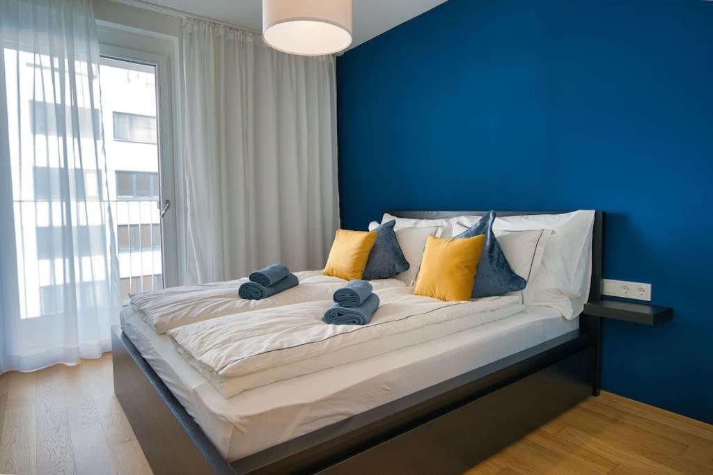 Modern Apartment Near Stadtpark Bécs Kültér fotó