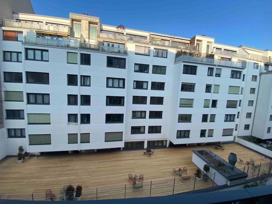 Modern Apartment Near Stadtpark Bécs Kültér fotó